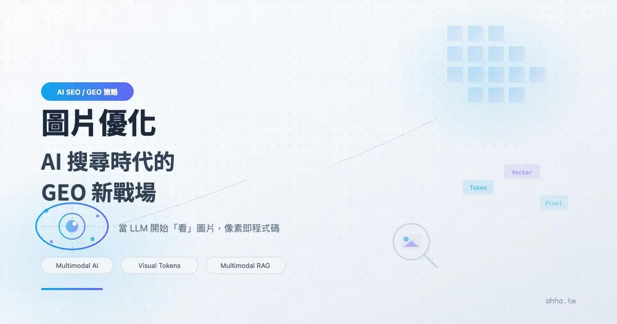圖片優化對 AI SEO 或者 GEO 的重要性探討